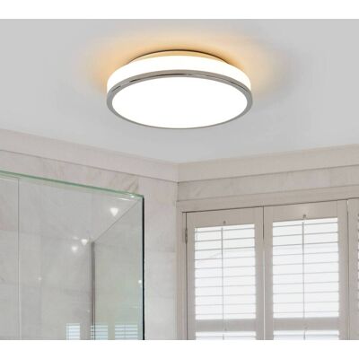 Plafondlamp Lyss Lindby, wit / opaal, Badkamer, Glas, Modern, Plafondlamp badkamer Plafondlamp Lyss Lindby, wit / opaal, Badkamer, Glas, Modern, Plafondlamp badkamer