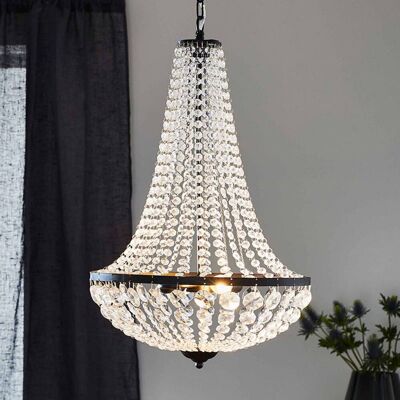 Markslöjd Kroonluchter kristal Gränsö, dimbaar, helder / transparant, Woon-/ Eetkamer, Kristal, kroonluchter Markslöjd Kroonluchter kristal Gränsö, dimbaar, helder / transparant, Woon-/ Eetkamer, Kristal, kroonluchter