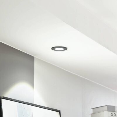 Arcchio LED downlight Lirin, zwart, 4.000K Lirin Arcchio, dimbaar, zwart, Woon-/ Eetkamer, Aluminium, Modern, inbouwspot Arcchio LED downlight Lirin, zwart, 4.000K Lirin Arcchio, dimbaar, zwart, Woon-/ Eetkamer, Aluminium, Modern, inbouwspot