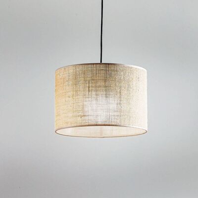 Hanglamp Juta TK Lighting, dimbaar, bruin / roest, Woon-/ Eetkamer, Textiel / Stof / Zijde, Hanglamp Hanglamp Juta TK Lighting, dimbaar, bruin / roest, Woon-/ Eetkamer, Textiel / Stof / Zijde, Hanglamp