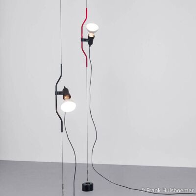 FLOS Design hanglamp PARENTESI, zwart, Woon-/ Eetkamer, metaal, Design, hanglamp FLOS Design hanglamp PARENTESI, zwart, Woon-/ Eetkamer, metaal, Design, hanglamp