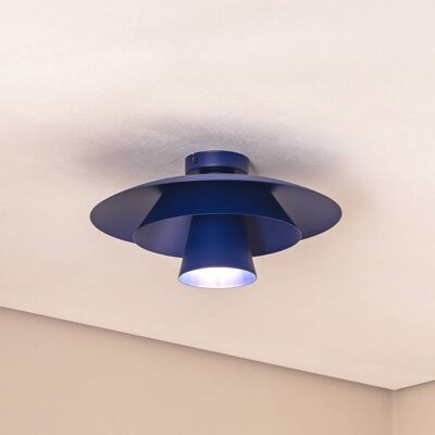 Plafondlamp Plato Luminex, dimbaar, blauw, Woon-/ Eetkamer, metaal, Modern, plafondlamp Plafondlamp Plato Luminex, dimbaar, blauw, Woon-/ Eetkamer, metaal, Modern, plafondlamp
