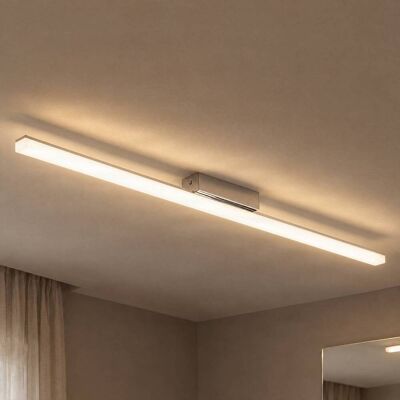Plafondlamp Levke Lindby, dimbaar, wit / opaal, Badkamer, Kunststof, Modern, Plafondlamp badkamer Plafondlamp Levke Lindby, dimbaar, wit / opaal, Badkamer, Kunststof, Modern, Plafondlamp badkamer