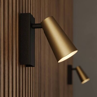 Wandspot Angelina Lucande, dimbaar, zwart, Slaapkamer, metaal, Scandinavisch, wandlamp Wandspot Angelina Lucande, dimbaar, zwart, Slaapkamer, metaal, Scandinavisch, wandlamp