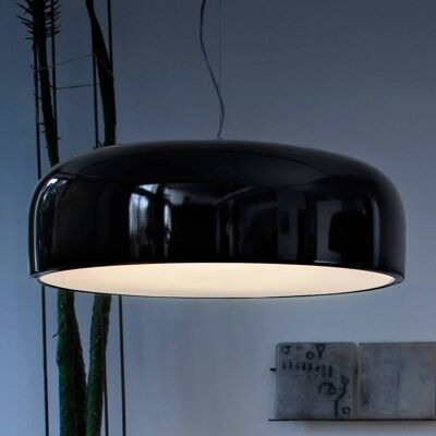 FLOS Design hanglamp Smithfield, dimbaar, zwart, Woon-/ Eetkamer, Aluminium, Design, hanglamp FLOS Design hanglamp Smithfield, dimbaar, zwart, Woon-/ Eetkamer, Aluminium, Design, hanglamp