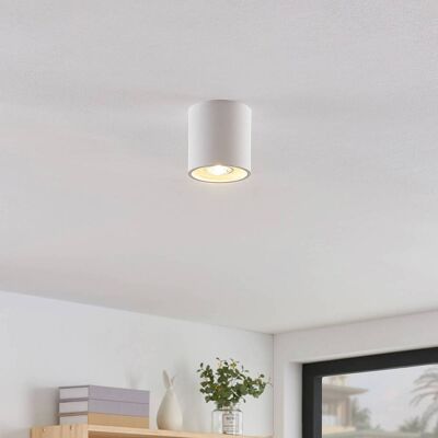 Plafondlamp Parvin Lindby, dimbaar, wit / opaal, Woon-/ Eetkamer, Aluminium, Modern, plafondlamp Plafondlamp Parvin Lindby, dimbaar, wit / opaal, Woon-/ Eetkamer, Aluminium, Modern, plafondlamp