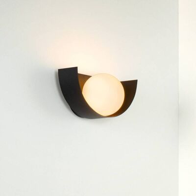 Lucide Wandlamp Benni, dimbaar, zwart, Woon-/ Eetkamer, metaal, Modern, wandlamp Lucide Wandlamp Benni, dimbaar, zwart, Woon-/ Eetkamer, metaal, Modern, wandlamp