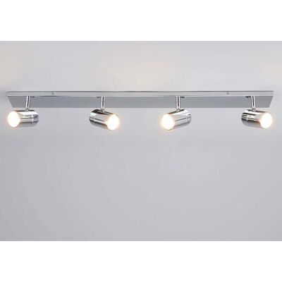 Plafondspot DEJAN Lindby, dimbaar, chroom / zilver, Badkamer, metaal, Modern, Plafondlamp badkamer Plafondspot DEJAN Lindby, dimbaar, chroom / zilver, Badkamer, metaal, Modern, Plafondlamp badkamer