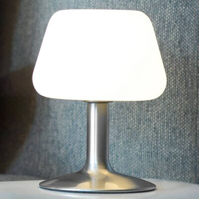 Paul Neuhaus Nachtlampje Till, dimbaar, alu / grijs / zink, Woon-/ Eetkamer, metaal, Modern, Tafellamp Paul Neuhaus Nachtlampje Till, dimbaar, alu / grijs / zink, Woon-/ Eetkamer, metaal, Modern, Tafellamp