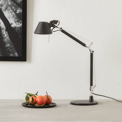 Artemide Bureaulamp Tolomeo Micro, zwart, Werkkamer / Kantoor, Aluminium, Design, bureaulamp Artemide Bureaulamp Tolomeo Micro, zwart, Werkkamer / Kantoor, Aluminium, Design, bureaulamp