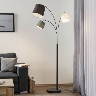 By Rydéns Vloerlamp Foggy, zwart, Woon-/ Eetkamer, metaal, Modern, vloerlamp By Rydéns Vloerlamp Foggy, zwart, Woon-/ Eetkamer, metaal, Modern, vloerlamp