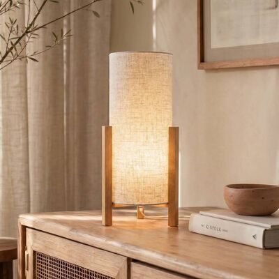 Näve Tafellamp 3193, hout licht, Woon-/ Eetkamer, Hout, Scandinavisch, Tafellamp Näve Tafellamp 3193, hout licht, Woon-/ Eetkamer, Hout, Scandinavisch, Tafellamp