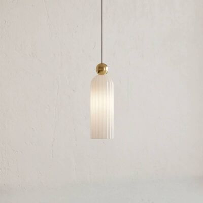 Maytoni Glazen hanglamp Antic, dimbaar, messing / goud, Woon-/ Eetkamer, Glas, Modern, hanglamp Maytoni Glazen hanglamp Antic, dimbaar, messing / goud, Woon-/ Eetkamer, Glas, Modern, hanglamp
