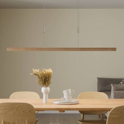 Hanglamp Nora Quitani, dimbaar, hout licht, Woon-/ Eetkamer, Hout, Modern, Hanglamp Hanglamp Nora Quitani, dimbaar, hout licht, Woon-/ Eetkamer, Hout, Modern, Hanglamp