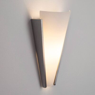 Wandlamp Magnus Lindby, dimbaar, alu / grijs / zink, Hal, Modern, wandlamp Wandlamp Magnus Lindby, dimbaar, alu / grijs / zink, Hal, Modern, wandlamp