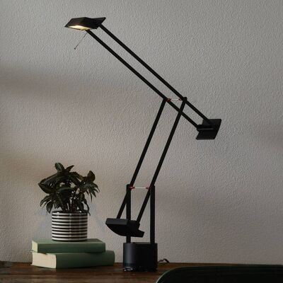 Artemide Bureaulamp Tizio 35, zwart, Werkkamer / Kantoor, Aluminium, Design, bureaulamp Artemide Bureaulamp Tizio 35, zwart, Werkkamer / Kantoor, Aluminium, Design, bureaulamp