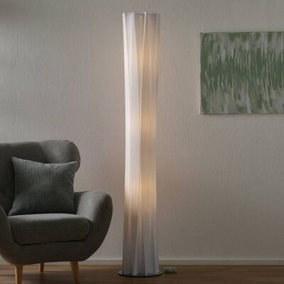 Slamp Design vloerlamp Bach, dimbaar, wit / opaal, Woon-/ Eetkamer, Kunststof, Design, vloerlamp Slamp Design vloerlamp Bach, dimbaar, wit / opaal, Woon-/ Eetkamer, Kunststof, Design, vloerlamp
