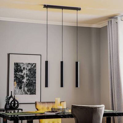 Euluna Hanglamp Eye Nowodvorski Lighting, dimbaar, zwart, Woon-/ Eetkamer, metaal, Modern, hanglamp Euluna Hanglamp Eye Nowodvorski Lighting, dimbaar, zwart, Woon-/ Eetkamer, metaal, Modern, hanglamp