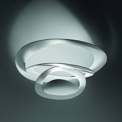 Artemide Design plafondlamp Pirce Mini, dimbaar, wit / opaal, Slaapkamer, Aluminium, Design, plafondlamp design Artemide Design plafondlamp Pirce Mini, dimbaar, wit / opaal, Slaapkamer, Aluminium, Design, plafondlamp design