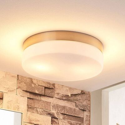 Plafondlamp Amilia Lindby, dimbaar, Badkamer, metaal, Modern, Plafondlamp badkamer Plafondlamp Amilia Lindby, dimbaar, Badkamer, metaal, Modern, Plafondlamp badkamer