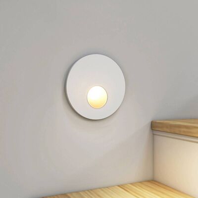 Arcchio LED inbouwlamp Vexi, Ø 7,5 cm, wit, aluminium, CCT Vexi Arcchio, dimbaar, wit / opaal, Woon-/ Eetkamer, Aluminium, Modern, wandlamp Arcchio LED inbouwlamp Vexi, Ø 7,5 cm, wit, aluminium, CCT Vexi Arcchio, dimbaar, wit / opaal, Woon-/ Eetkamer, Aluminium, Modern, wandlamp