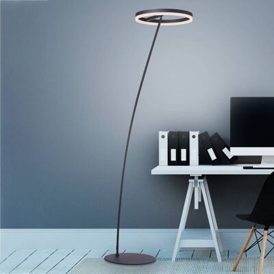 Paul Neuhaus LED-vloerlamp Titus, dimbaar, zwart, Woon-/ Eetkamer, Aluminium, Modern, LED vloerlamp Paul Neuhaus LED-vloerlamp Titus, dimbaar, zwart, Woon-/ Eetkamer, Aluminium, Modern, LED vloerlamp