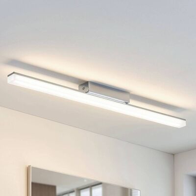 Plafondlamp Levke Lindby, dimbaar, chroom / zilver, Badkamer, Kunststof, Modern, Plafondlamp badkamer Plafondlamp Levke Lindby, dimbaar, chroom / zilver, Badkamer, Kunststof, Modern, Plafondlamp badkamer