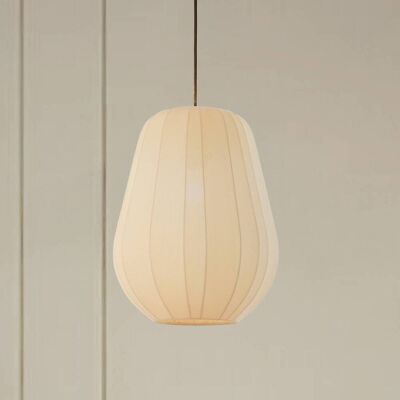 Hanglamp Helin Lindby, dimbaar, crème / amber, Woon-/ Eetkamer, Textiel / Stof / Zijde, Modern, Hanglamp Hanglamp Helin Lindby, dimbaar, crème / amber, Woon-/ Eetkamer, Textiel / Stof / Zijde, Modern, Hanglamp