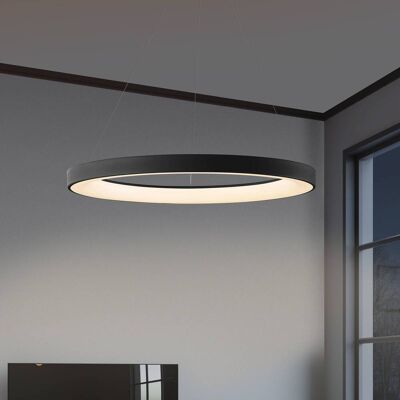 Mantra Iluminación Hanglamp Niseko II, dimbaar, zwart, Woon-/ Eetkamer, metaal, Modern Mantra Iluminación Hanglamp Niseko II, dimbaar, zwart, Woon-/ Eetkamer, metaal, Modern