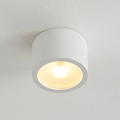 Downlight Nieva Arcchio, dimbaar, wit / opaal, Hal, Aluminium, Modern, downlight Downlight Nieva Arcchio, dimbaar, wit / opaal, Hal, Aluminium, Modern, downlight