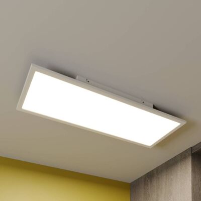 LED-plafondlamp Luay Lindby, dimbaar, wit / opaal, Keuken, Kunststof, Modern, LED plafondlamp LED-plafondlamp Luay Lindby, dimbaar, wit / opaal, Keuken, Kunststof, Modern, LED plafondlamp
