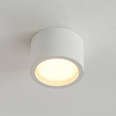 Downlight Nieva Arcchio, dimbaar, wit / opaal, Hal, Aluminium, Modern, downlight Downlight Nieva Arcchio, dimbaar, wit / opaal, Hal, Aluminium, Modern, downlight