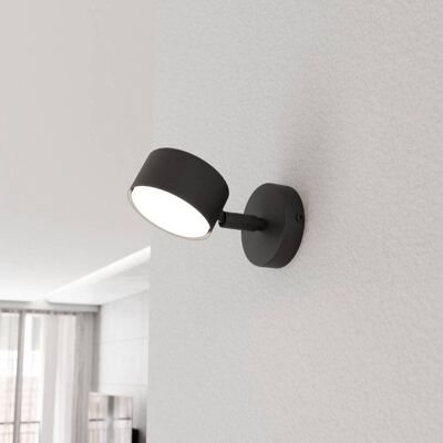 Wandspot Sora, uitsteeklengte 15 cm, metaal Sora EMIBIG LIGHTING, dimbaar, zwart, Woon-/ Eetkamer, metaal, Modern, halogeen spot Wandspot Sora, uitsteeklengte 15 cm, metaal Sora EMIBIG LIGHTING, dimbaar, zwart, Woon-/ Eetkamer, metaal, Modern, halogeen spot