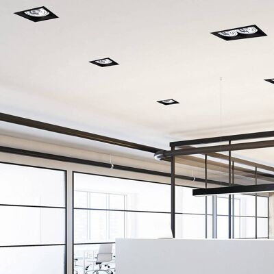 Euluna Inbouwdownlight Mod I, 1-lamp, zwart I Nowodvorski Lighting, dimbaar, zwart, Woon-/ Eetkamer, metaal, Modern, inbouwspot Euluna Inbouwdownlight Mod I, 1-lamp, zwart I Nowodvorski Lighting, dimbaar, zwart, Woon-/ Eetkamer, metaal, Modern, inbouwspot