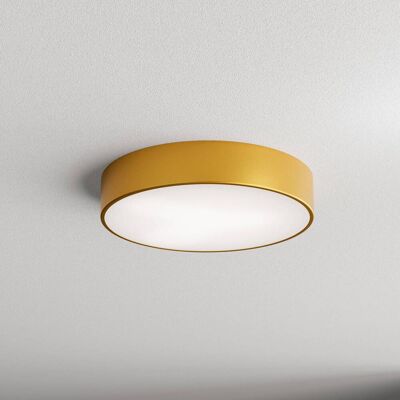 Plafondlamp Cleo 400 TEMAR LIGHTING, dimbaar, messing / goud, Woon-/ Eetkamer, metaal, Plafondlamp badkamer Plafondlamp Cleo 400 TEMAR LIGHTING, dimbaar, messing / goud, Woon-/ Eetkamer, metaal, Plafondlamp badkamer