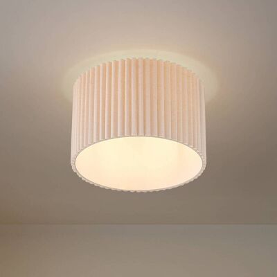 Plafondlamp Libbie Lindby, dimbaar, crème / amber, Woon-/ Eetkamer, Textiel / Stof / Zijde, Scandinavisch, plafondlamp Plafondlamp Libbie Lindby, dimbaar, crème / amber, Woon-/ Eetkamer, Textiel / Stof / Zijde, Scandinavisch, plafondlamp