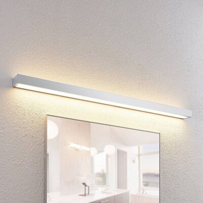 Wandlamp Layan Lindby, chroom / zilver, Badkamer, metaal, Modern, Wandlamp Wandlamp Layan Lindby, chroom / zilver, Badkamer, metaal, Modern, Wandlamp