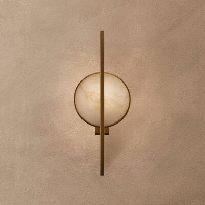 Maytoni Wandlamp Marmo, dimbaar, messing / goud, Woon-/ Eetkamer, metaal, Modern, wandlamp Maytoni Wandlamp Marmo, dimbaar, messing / goud, Woon-/ Eetkamer, metaal, Modern, wandlamp