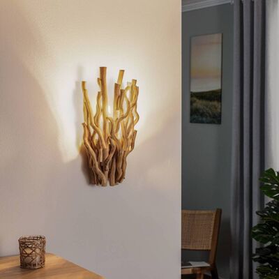 Wandlamp Agar ONLI, dimbaar, hout licht, Woon-/ Eetkamer, Hout, Wandlamp hout Wandlamp Agar ONLI, dimbaar, hout licht, Woon-/ Eetkamer, Hout, Wandlamp hout