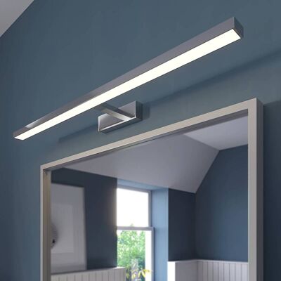 Wandlamp Jukka Lindby, chroom / zilver, Badkamer, Aluminium, Modern, Wandlamp Wandlamp Jukka Lindby, chroom / zilver, Badkamer, Aluminium, Modern, Wandlamp