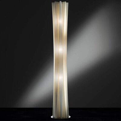 Slamp Design vloerlamp Bach, dimbaar, messing / goud, Woon-/ Eetkamer, Kunststof, Design, vloerlamp Slamp Design vloerlamp Bach, dimbaar, messing / goud, Woon-/ Eetkamer, Kunststof, Design, vloerlamp