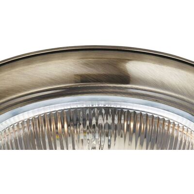 Searchlight Plafondlamp American Diner, dimbaar, brons / oud-messing, Badkamer, metaal, Antiek, Plafondlamp badkamer Searchlight Plafondlamp American Diner, dimbaar, brons / oud-messing, Badkamer, metaal, Antiek, Plafondlamp badkamer