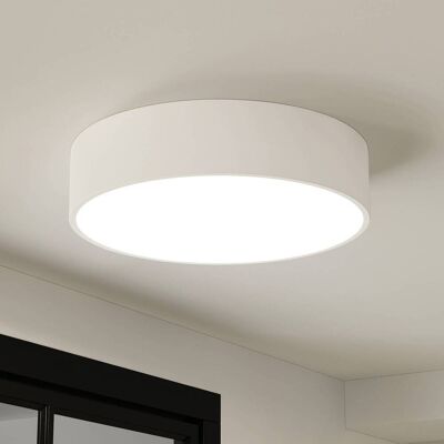 LED-plafondlamp Noabelle Arcchio, dimbaar, wit / opaal, Keuken, metaal, Modern, LED plafondlamp LED-plafondlamp Noabelle Arcchio, dimbaar, wit / opaal, Keuken, metaal, Modern, LED plafondlamp