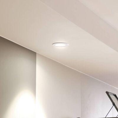 Arcchio LED downlight Aryx, wit, 4.000K Aryx Arcchio, dimbaar, wit / opaal, Woon-/ Eetkamer, Aluminium, Modern Arcchio LED downlight Aryx, wit, 4.000K Aryx Arcchio, dimbaar, wit / opaal, Woon-/ Eetkamer, Aluminium, Modern