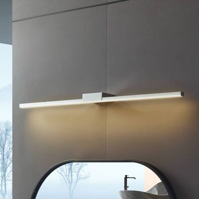 Wandlamp Kivana Lucande, chroom / zilver, Badkamer, Aluminium, Modern, Wandlamp Wandlamp Kivana Lucande, chroom / zilver, Badkamer, Aluminium, Modern, Wandlamp