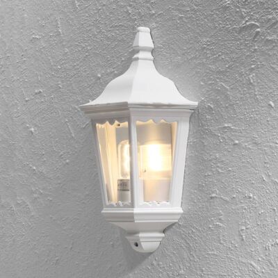 Konstsmide Wandlamp buiten FIRENZE, wit / opaal, Glas, Landelijk, Wandlamp buiten Konstsmide Wandlamp buiten FIRENZE, wit / opaal, Glas, Landelijk, Wandlamp buiten
