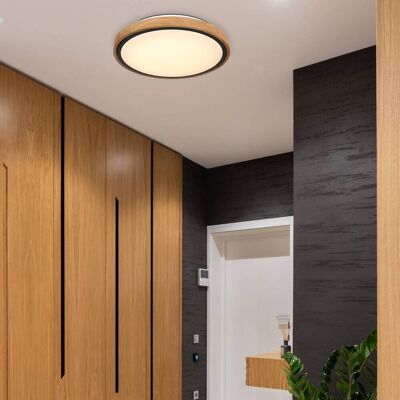 Globo Plafondlamp Bruno, hout licht, Woon-/ Eetkamer, Hout, plafondlamp hout Globo Plafondlamp Bruno, hout licht, Woon-/ Eetkamer, Hout, plafondlamp hout