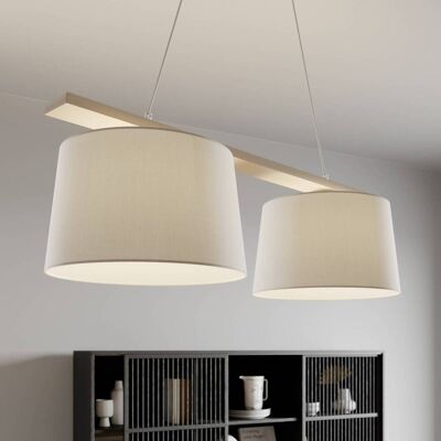 Hanglamp Sweden Lamkur, dimbaar, Woon-/ Eetkamer, Hout, Hanglamp Hanglamp Sweden Lamkur, dimbaar, Woon-/ Eetkamer, Hout, Hanglamp