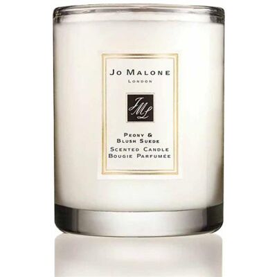 JO MALONE LONDON PEONY & BLUSH SUEDE TRAVEL CANDLE JO MALONE LONDON PEONY & BLUSH SUEDE TRAVEL CANDLE