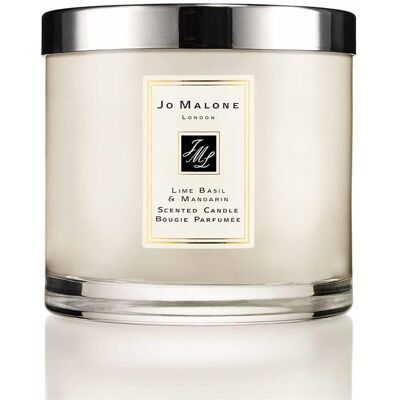 JO MALONE LONDON LIME BASIL AND MANDARINE DELUXE CANDLE JO MALONE LONDON LIME BASIL AND MANDARINE DELUXE CANDLE